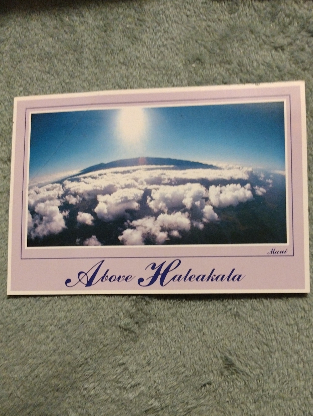 3/$15 - Vintage Above Haleakala, Maui Scenic Postcard In The 80s